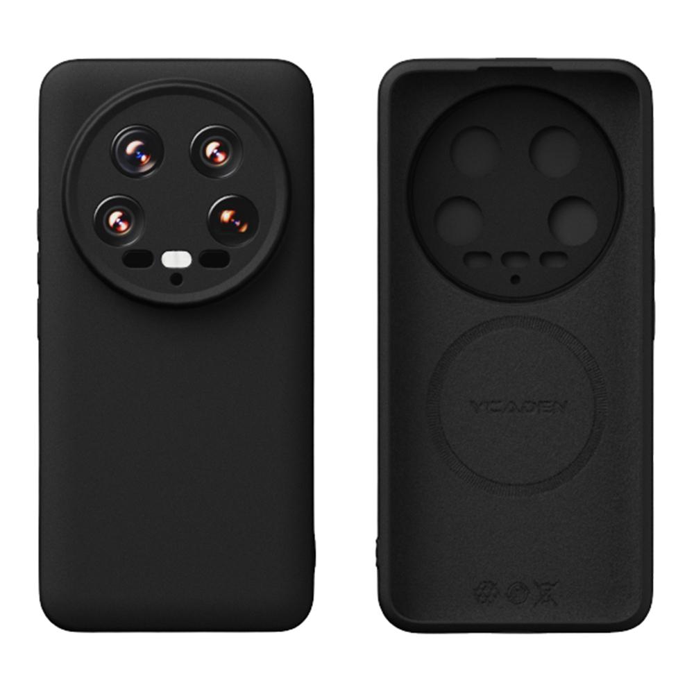 YCADEN For Xiaomi 14 Ultra Case Compatible with MagSafe Precise Cutouts TPU Phone Back Cover