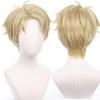 Angel Devil for Chainsaw Man Bangs Long Orange Brown Cosplay Wigs Halloween Costume Party AdultHair Wig