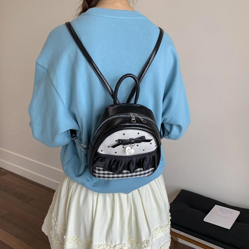 Backpack Women's Fashion Niche Sense Leisure Student Class School Bag Street Trend High Value Travel Backpack