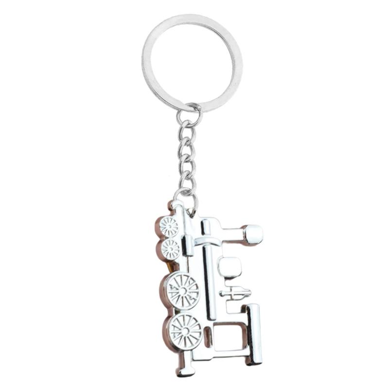 

Handcrafted Locomotive Keychain Pendant Backpack Key Chain Versatile And Fashionable For Men Women And Kids 1