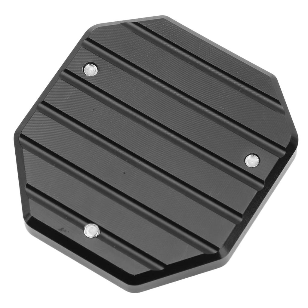 Motorcycle Universal Side Stand Side Stand Extender Aluminum Alloy Plate Dress Up Parts (Red)