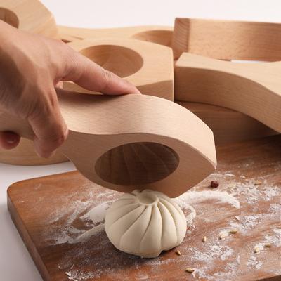 Gedämpfte Brotform aus Massivholz, Nudeltasche, gedämpftes gefülltes Brötchen, Gebäck, gedämpftes gefülltes Haushaltskochwerkzeug im chinesischen Stil