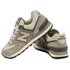 New Balance Nb 574 Cow Split Leather Pigskin Versatile Comfortable Low-Top Lifestyle Casual Shoes Women Sneaker Light-Brown WL574WAP