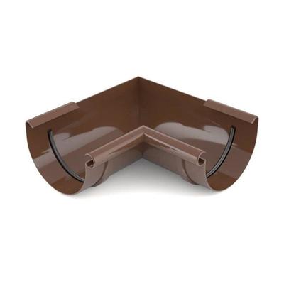 Brown 90° Internal Corner Gutter - System 100
