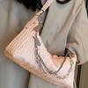 Stylish High-end Pleated Bag 2024 New Spring Summer Minimalist French Stick Bag