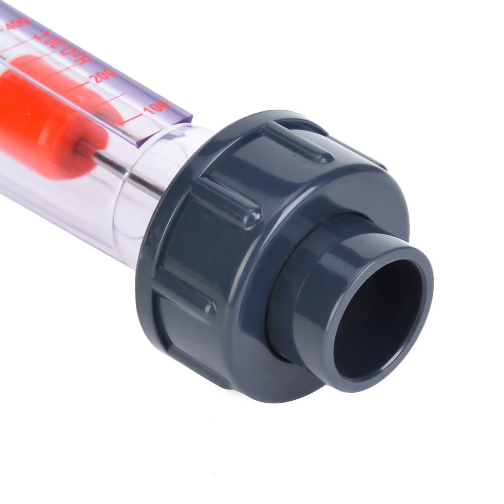 LZS 20(D) Plastic Tube Type Liquid Flowmeter High Accuracy Water Flowmeter 100 1000L H