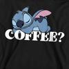 Lilo & Stitch Unisex Adult Coffee Crew Neck Sweatshirt