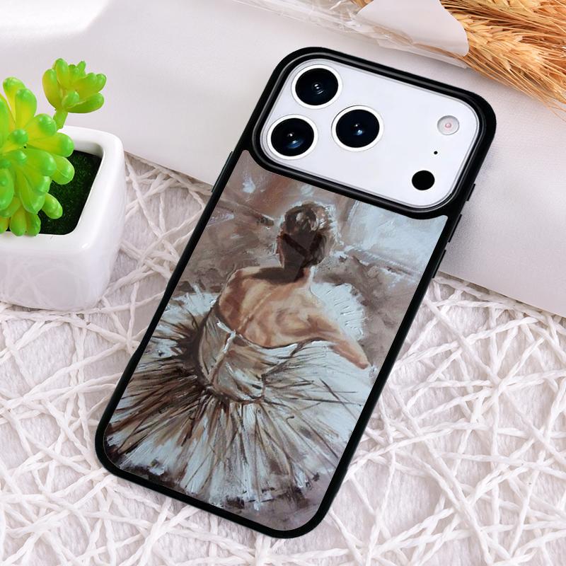 Ballerina Dance Phone Case for iPhone 17 Air 16 15 11 12 14 13 Pro Max Shockproof Cover