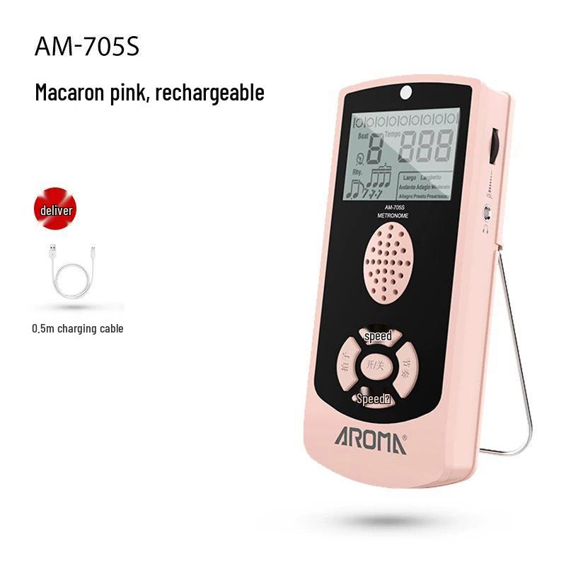 AROMA Anoma AM705 Multi-Instrument Metronome: Piano, Guitar, Drum, Guzheng, Violin