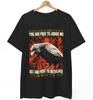 You Are Free To Judge Me Crow T-Shirt Vintage Japanese Graphic Tee Ironic Quote