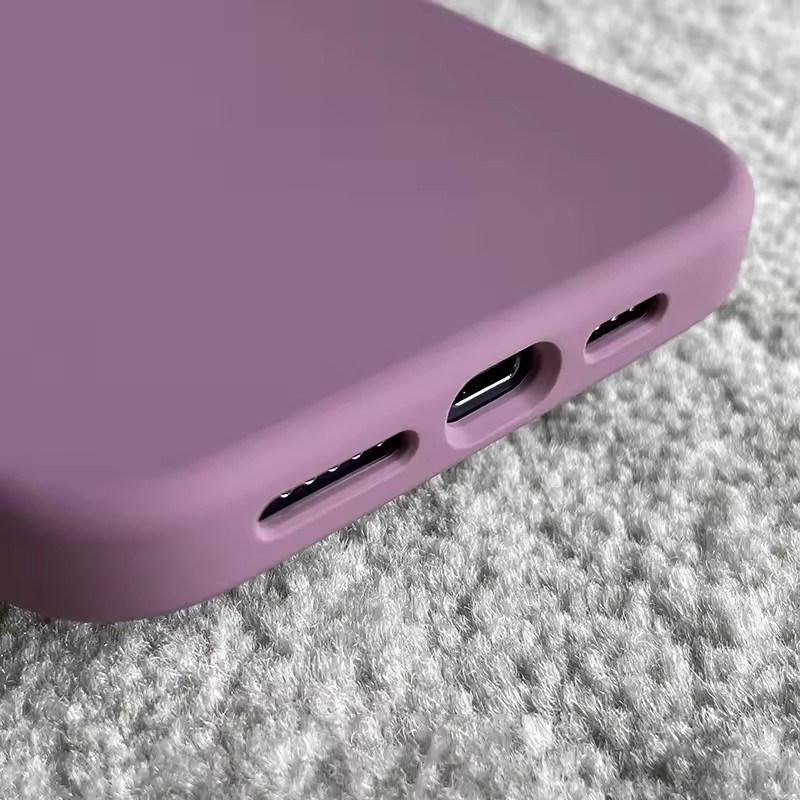 Official Candy Color Silicone Case For Iphone 15 16 14 13 12 11 X XR Pro Max Mini 7/8 Plus Camera Lens Protective Bumper Cover