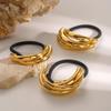 Jieding High-End Stainless Steel Elastic Hair Tie – Titanium Steel Ponytail Accessory