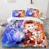 Genshin Impact Bedding Set Single Twin Full Queen King Size Game Anime Bed Set Aldult Kid Bedroom Duvetcover Sets 3D Print 033