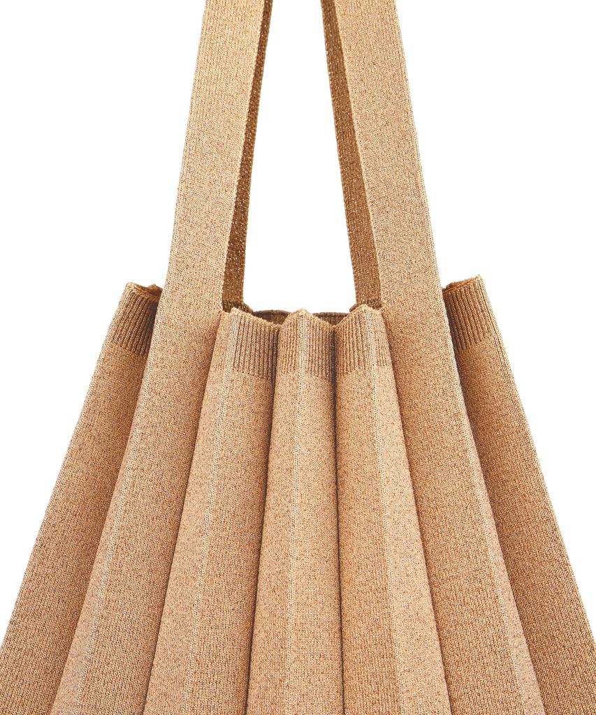 Pleatsmama Tote Bag Glitter Gold