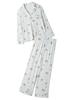 Open Collar Shirt Cut Long Pants SET SHCO264137 SAX F [Snidel Home] Set ItemDOG & Women's