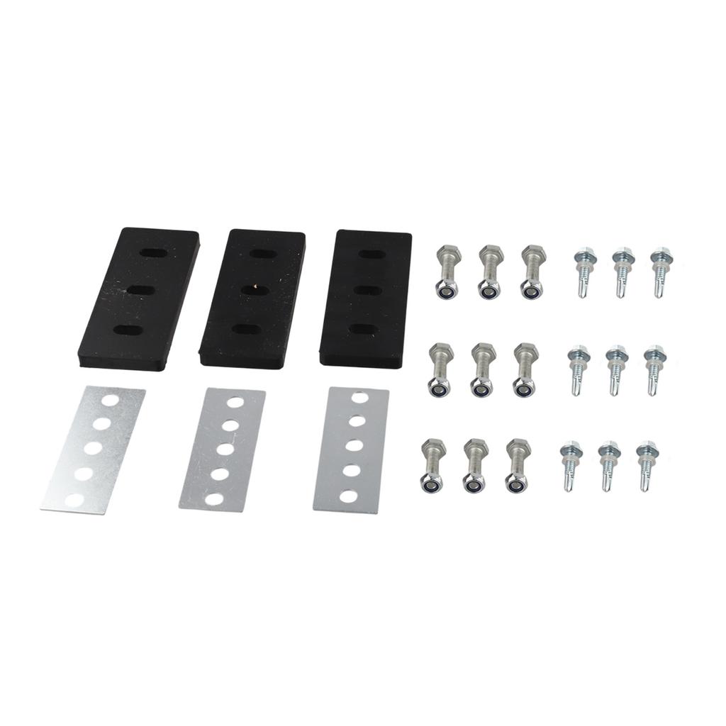 Blower Stainless Steel Parts Snow Blower Kit 3-Paddle Configuration 304 Stainless Steel Lock Nuts And Bolts SBR Rubber Material