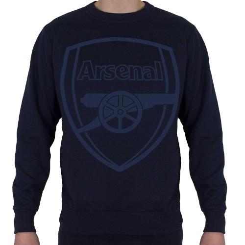 Arsenal FC Mens Crest Sweatshirt