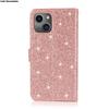 Shiny Case For iPhone 17 Pro Max AIR 16 E 15 14 13 Pro Max 12 MINI 11 Pro X XR XS XS Max 7 8 Plus Wallet Flip Leather Case
