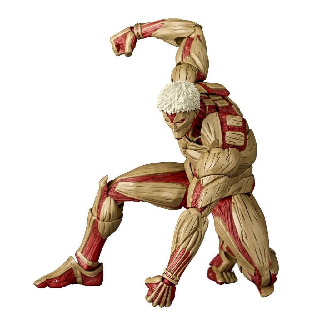 Kaiyodo Revoltech Amazing Yamaguchi Attack On Titan Armored Titan Action Figure