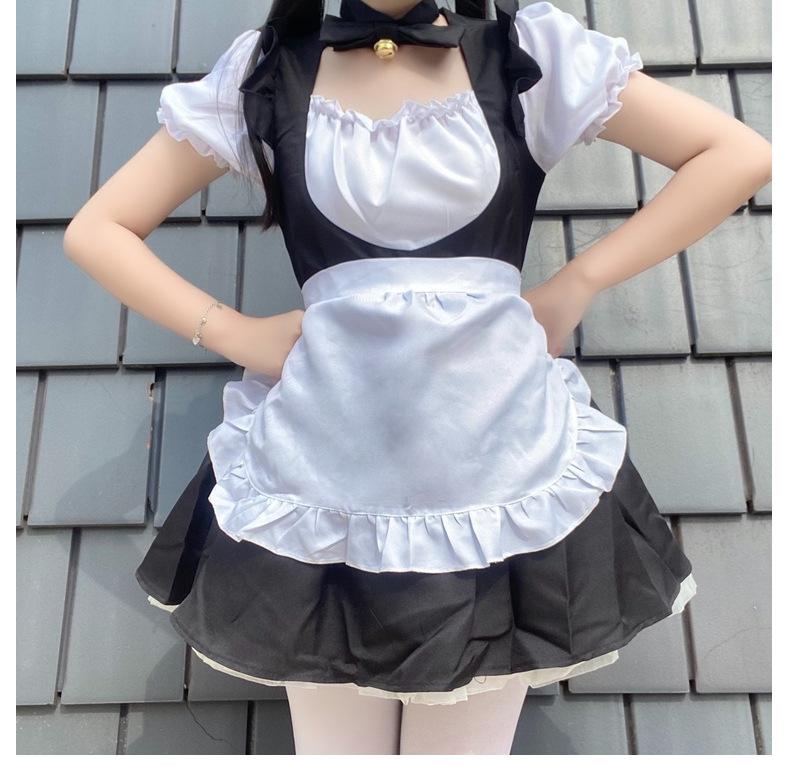 Maid Wear Women's White Black Dress Sexy Sexy Uniform Suit Women's Wear