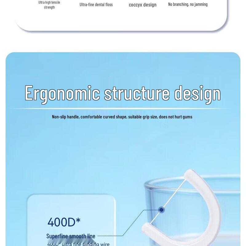 Dr. Ya High Tension Dental Floss Sticks