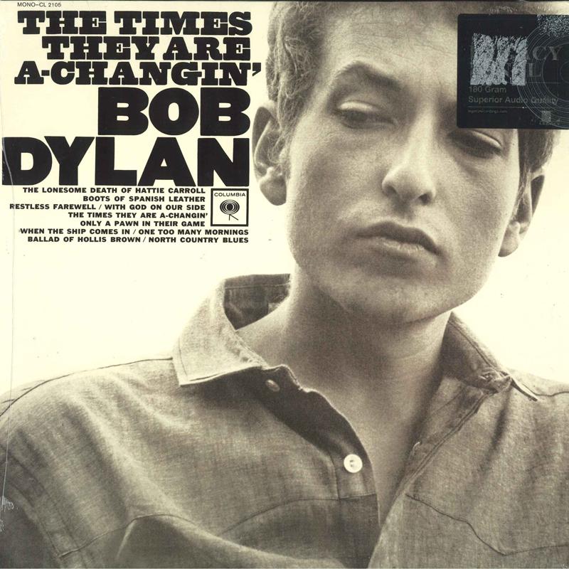 

Платівка BOB DYLAN - The Times They Are A-changin CL2105 LEGACY 2017 Європа Рок