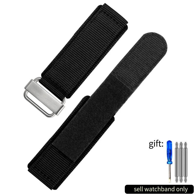 Suitable for Panerai Bell & Ross Nylon Strap hook and loop BR Watch Band Rough Outdoor 24mm 22mm