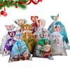  Seasonal Decorations Gift Bags Set Of 30 Ribbon Closure Pouches