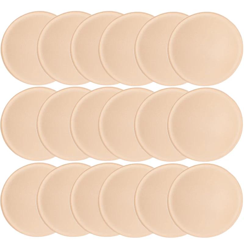 

2/20pcs Round Sponge Push Up Bra Pads Set for Women Invisible Insert Swimsuit Bikini Breast Enhancers Chest Cup Pads Accessories 1pair 2pcs