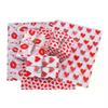 20 Sheets Valentine's Day Tissue Paper Red Love Heart Gift Wrapping Paper Birthday Decor Bridal Shower Party Supplies 50X35 Cm