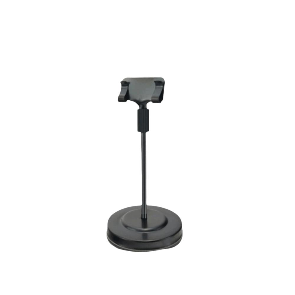 

Vertical Memo Clip Holder Stable Base Table Number Stand Solid Color Sign Holder Display 8 cm(3.15 in) чорний
