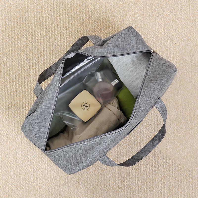 Trolley Sleeve Travel Bag: Portable, Waterproof, Unisex, Wet/Dry Separation, Fitness Equipment Wash Bag