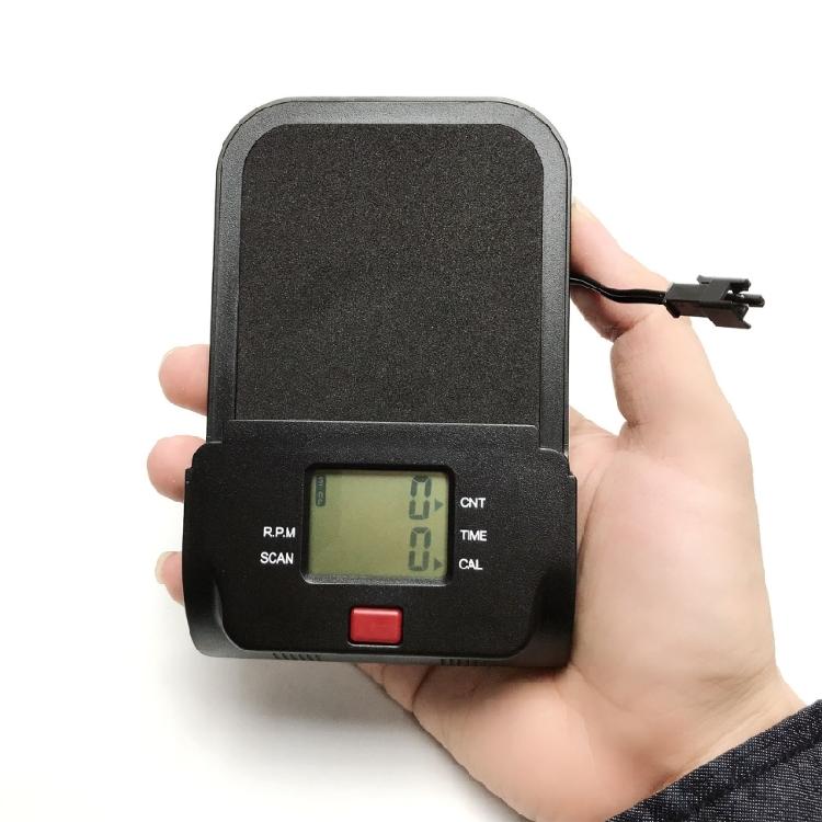 Multifunctional Rowing Machine Counter Speedometer LCD Display Counter Monitor Gym Replacement Monitor Easy to Use