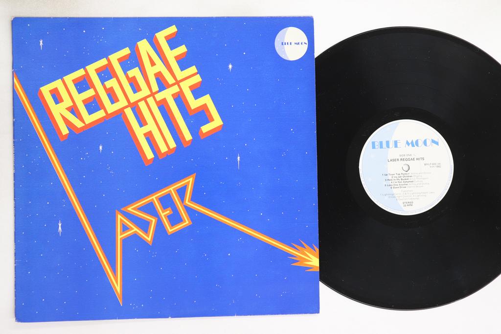 LP Record VARIOUS - Reggae Hits Laser BMLP003 BLUE MOON 1982 UK Reggae, Ska & Dub Used