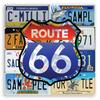 Canvastavla Route 66