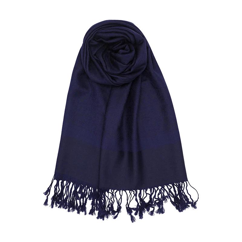 Scarf Women Luxury Fashion Thick Soft Lady Scarves Stole Shawl Muslim Hijab Wrap Headband Neckerchief Bandana