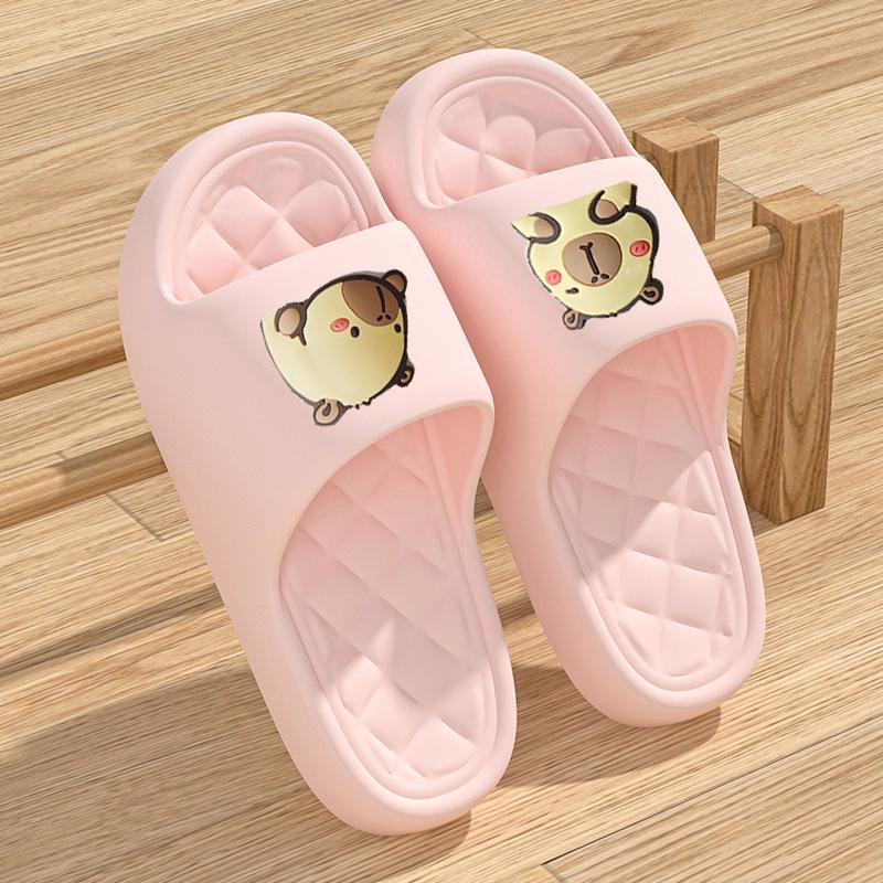 2025 EVA Męskie i Damskie Antypoślizgowe, Odporne na Zapachy Kapcie Kąpielowe Domowe/Zewnętrzne