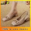 Summer new Baotou sandals women's fashion versatile niche design square head women's shoes