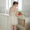 Deondeulob Dd_Floral Lace Hem Mini Dress_2Color