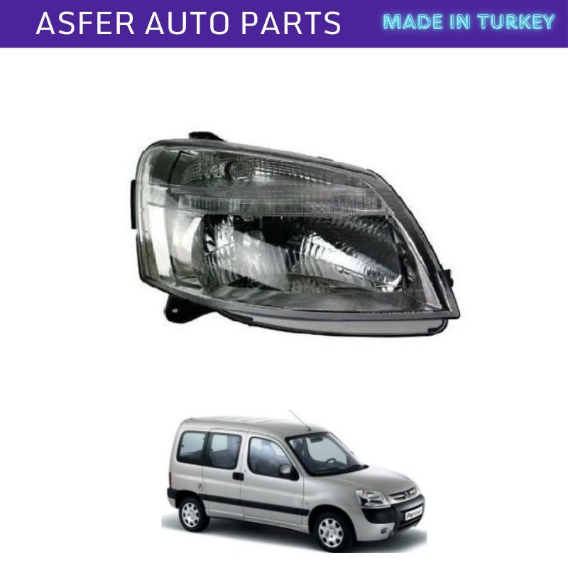 Headlight Motor Right Side For Citroen Berlingo Peugeot Partner 2003-2008 (H4) Oem 6205.ZA 6205.AW