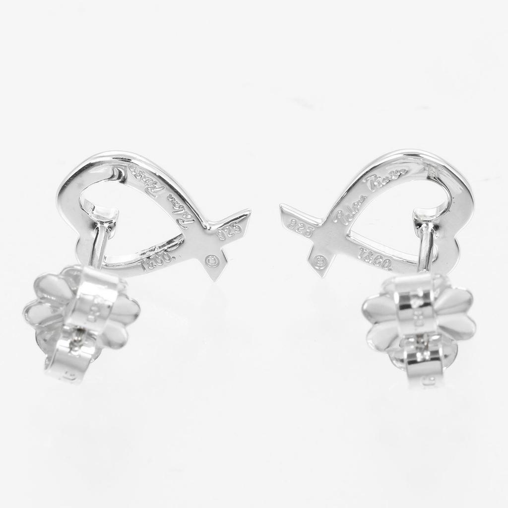 TIFFANY&Co. Loving Heart Piercing Silver925 1.25g Women Used