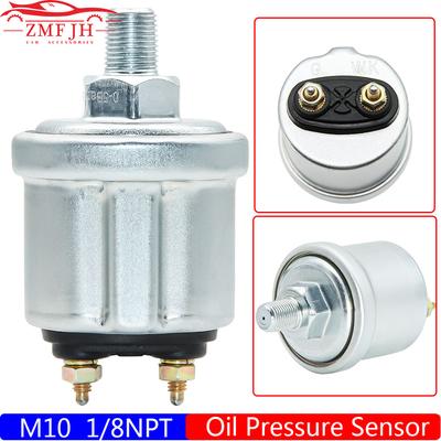 Univerzální 1/8 NPT M10 0-5 BAR 0-10 BAR Mechanický senzor tlaku oleje Náhrada za manometr tlaku oleje Auto Lodní motor