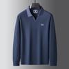 Men's 100% Cotton Plus Size Loose Fit Polo Shirt