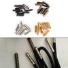 10 Adet Metal Aglet Kendin Yap Ayakkabı Bağcığı Tamiri Ayakkabı Bağcığı Uçları Yedek Uç