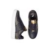 Nike Womens Air Force 1 Low 'Star-Studded' (women's sizes) Black Skate Shoes AR0639 001
