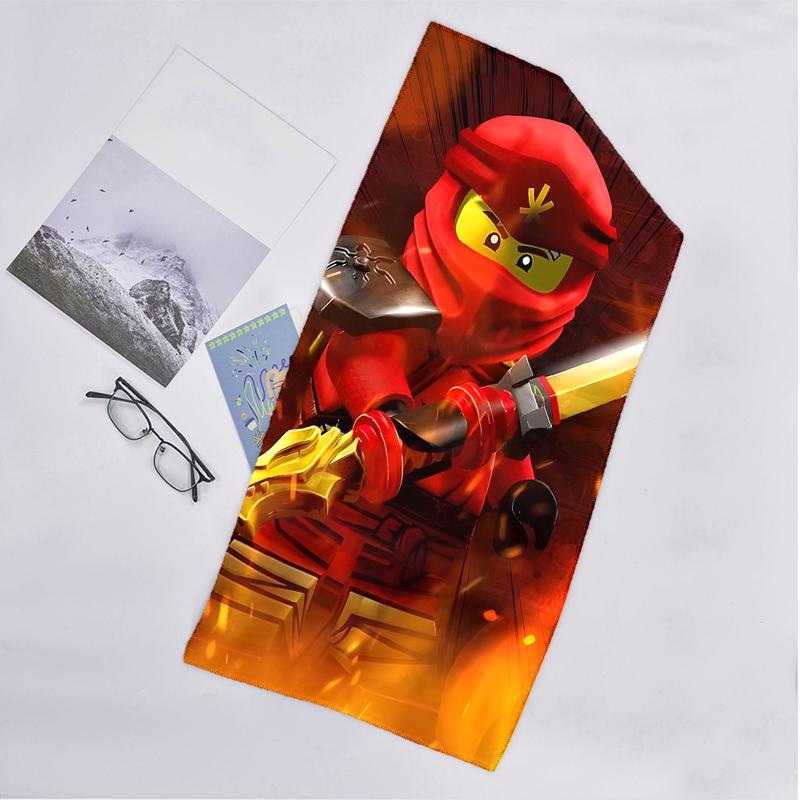 Ninja Fashion Beach Towel: Ideal for Summer Adventures Soft, absorbent and quick drying suitable for swimming and bathing
