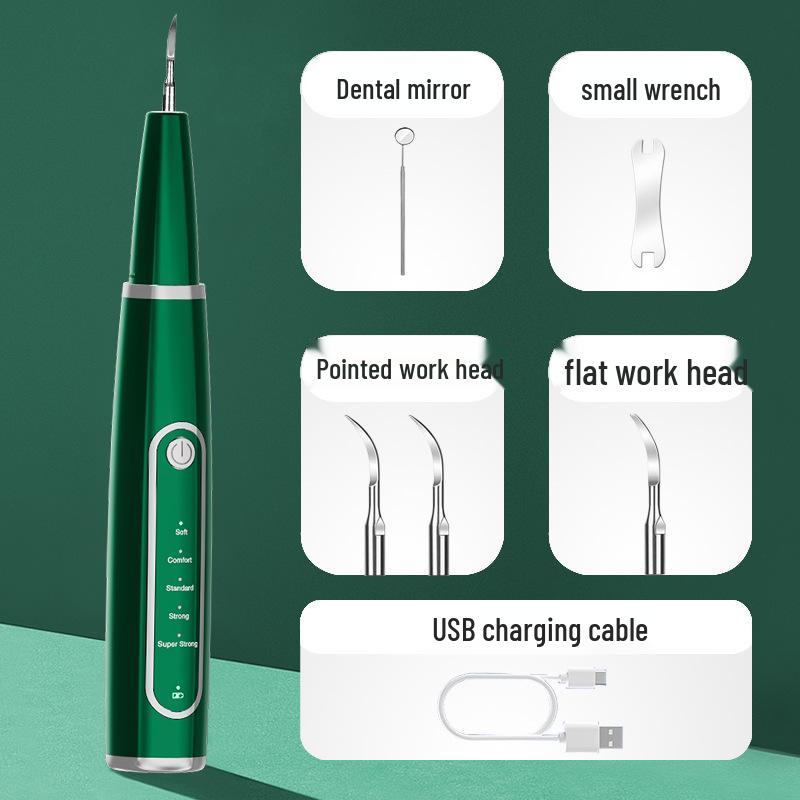 Elektrischer Ultraschall-Zahnreiniger: Zahnsteinentferner & Aufhellender Dental-Scaler