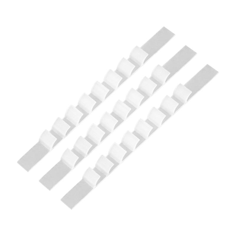 Silicone Hanger Grip Adhesive Clothe Hanger Strip 2.75x0.23 Inch Hangers Grip Clothes Hanger Handle Strips Grippers