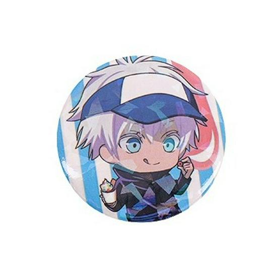 Gojo Satoru Keychain & Jujutsu Kaisen Frosted Badges