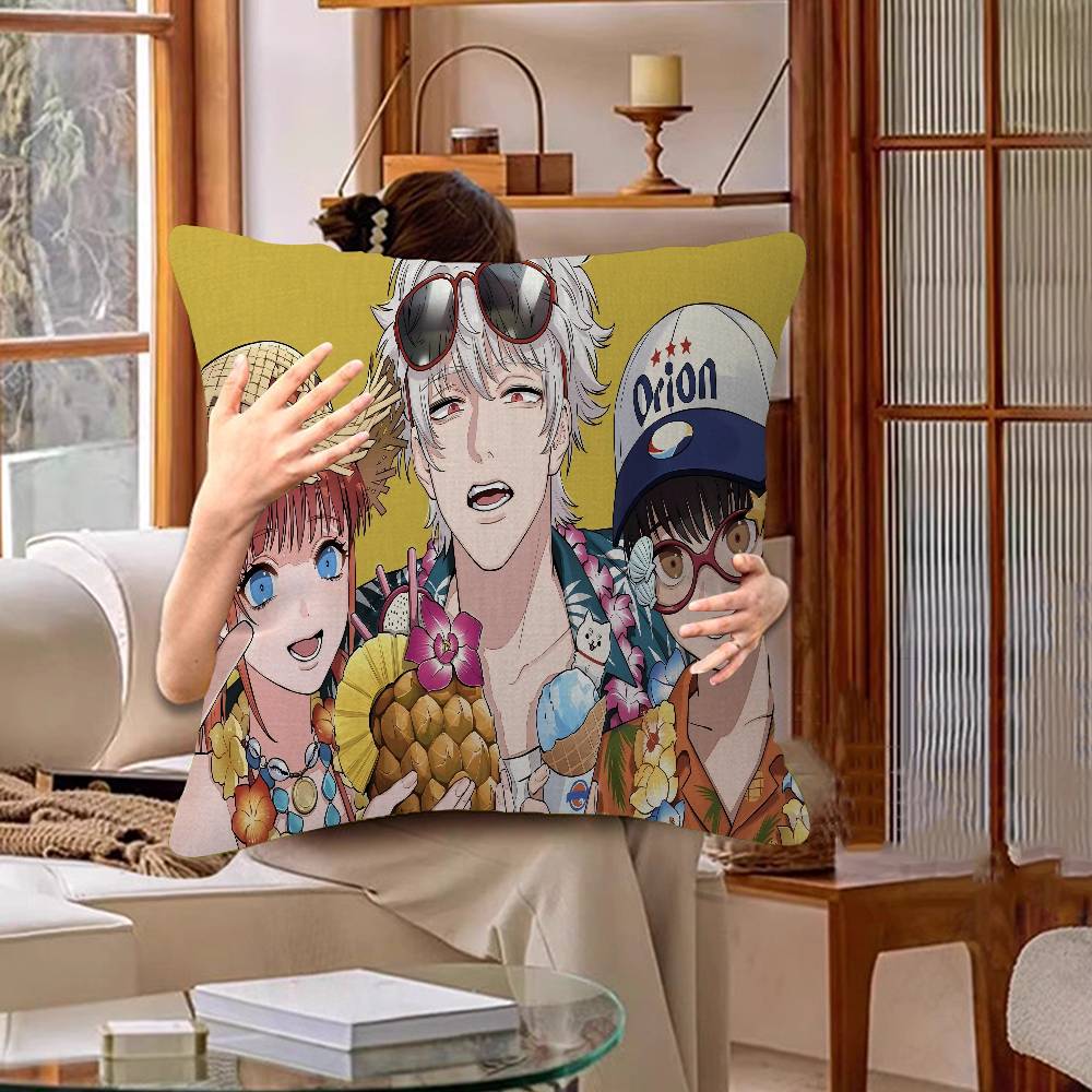 G-gintama Pillow Cover For Bedroom Room And Living Room Sofa Decorative Cushion Cover